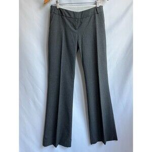 B Tru Y2K Low Rise Grey Trousers Formal Dress Pants Size M Striped Career Office